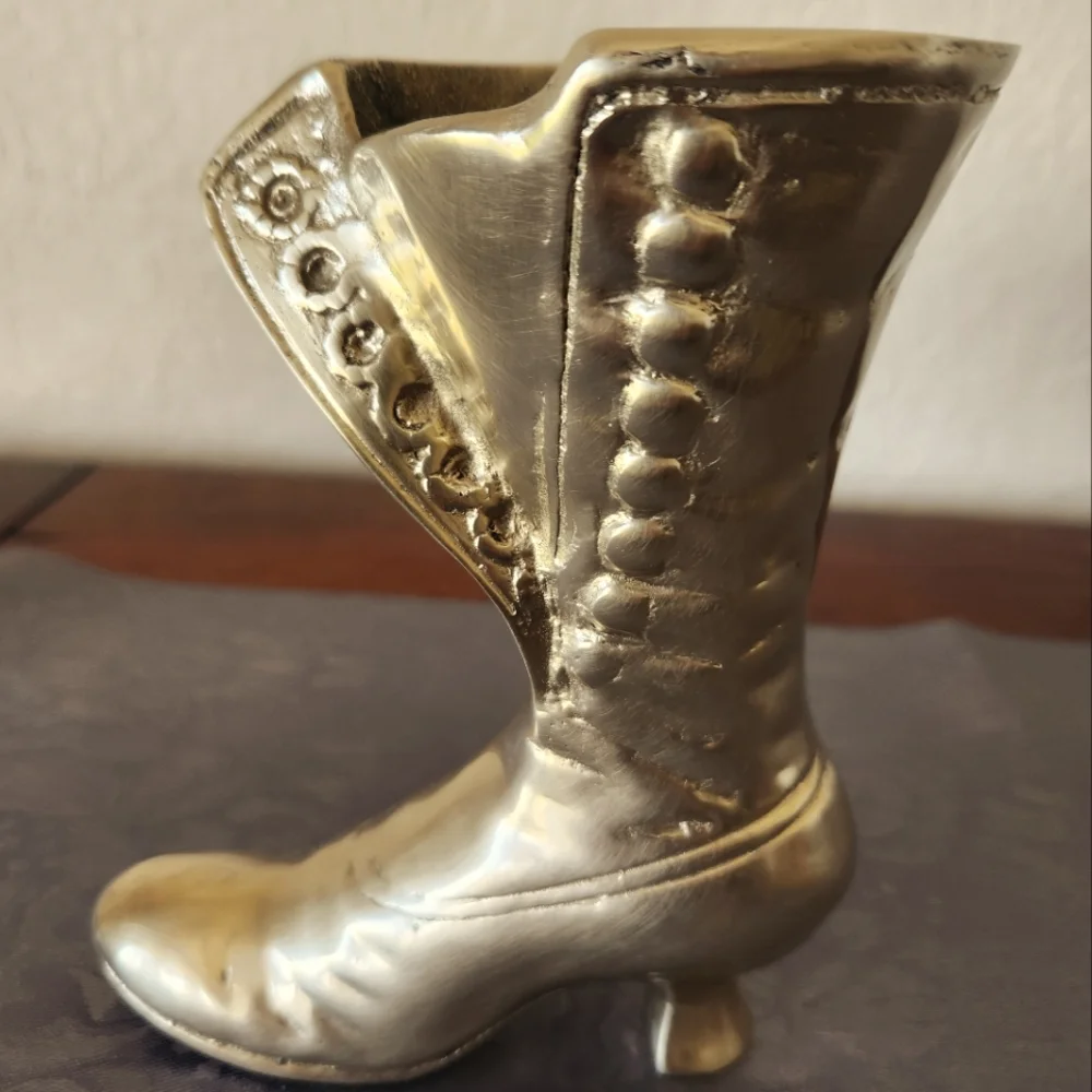 Victorian Brass Boot